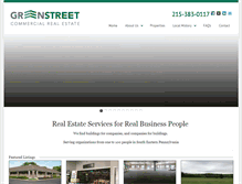 Tablet Screenshot of greenstreetpa.com